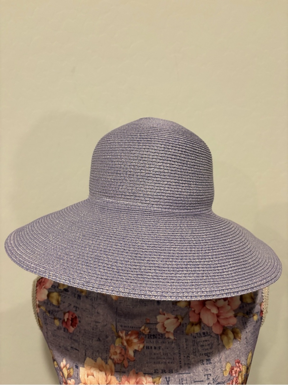 Eric Javits Hampton Squishee Women’s Lavender Wide-Brim Sun Hat